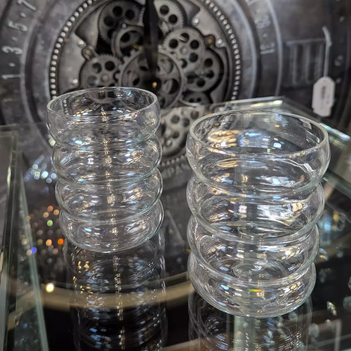 VERRE ONDULE TRANSPARENTS